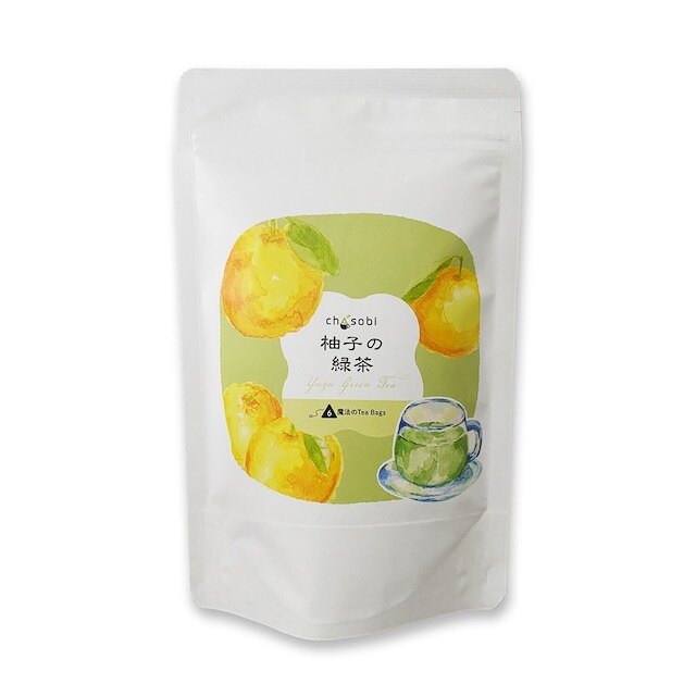 ［ chAsobi ］柚子の緑茶　3g×6袋